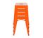 Tabouret De Bistrot Vantaggio Orange