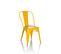 Chaise De Bistrot Vantaggio Comfort Jaune