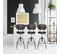 Tabouret De Bar Disc High Noir