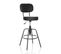 Tabouret De Bar Disc High Noir