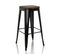 Tabouret De Bar Vantaggio High Ws Noir