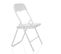 Chaise Pliante Tudela Basic Blanc