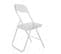 Chaise Pliante Tudela Basic Blanc