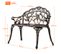 Banc De Jardin Extérieur Mobilier De Jardin 99,5 X 57 X 78,5cm