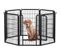 8 Panneaux 68 X 100 Cm Enclos Parc Pour Petit Animal Chien Chiot Lapin Canard