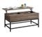 Table Basse De Salon Avec Plateau Relevable 102x51x48cm Taupe