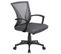 Fauteuil De Bureau Ergonomique Chaise De Bureau En Maille À Roulettes Gris Foncé