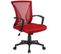 Fauteuil De Bureau Ergonomique Chaise De Bureau En Maille À Roulettes Rouge