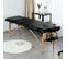 Table De Massage Pliable Lit De Massage 3 Zones Noir