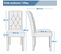 Lot De 2 Chaises De Salle À Manger En Similicuir Pvc Marron