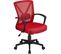 Chaise De Bureau Ergonomique Fauteuil Bureau Pivotant Rouge