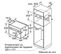 Four Combiné Mo Intégrable 45l Email Inox/noir - Cm633gbs1