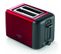 Grille Pain Tat3p424de 2 Fentes Noir, Rouge 970 W