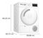 Sèche linge hublot BOSCH WTH83V12FR 8kg