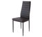 Chaises De Salle à Manger Milano, Lot De 6, Noir