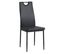 Chaises De Salle à Manger Salerno, Lot De 6, Noir