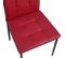 Chaises De Salle à Manger Rimini, Lot De 4 Rouge