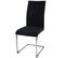 Chaises De Salle à Manger Lugano, Lot De 4, Noir