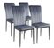 Chaises De Salle à Manger Modena, Lot De 4, Gris