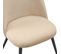 Chaises De Salle à Manger Capo Samt, Lot De 4, Beige