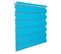 Store Enrouleur Double Fixation Rapide Isolant Thermique 60x150 cm Turquoise