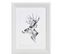 1 Pièce Cadre De Photo En Bois Artos Style Façade En Verre.13x18cm.blanc