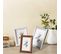 Cadre Photo Lot De 5 Artos Style 10x15cm Cadre En Bois Et Verre Décoration Maison Brun