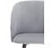 4x Chaise De Cuisine En Velours Fauteuil De Repas Salle À Manger Scandinave Gris