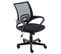 Fauteuil De Bureau Genius En Maille Noir