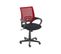 Fauteuil De Bureau Genius En Maille Rouge