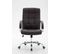 Fauteuil De Bureau Mikos En Similicuir Marron