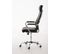 Fauteuil De Bureau  Rako Similicuir Noir