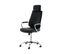 Fauteuil De Bureau  Rako Similicuir Noir