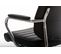 Fauteuil De Bureau  Rako Similicuir Noir