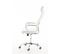 Fauteuil De Bureau  Rako Similicuir Blanc