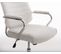 Fauteuil De Bureau  Rako Similicuir Blanc