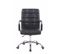 Fauteuil De Bureau Deli En Similicuir Noir