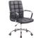 Fauteuil De Bureau Deli En Similicuir Noir