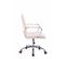 Fauteuil De Bureau Deli En Similicuir Blanc