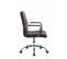 Fauteuil De Bureau Deli En Similicuir Marron