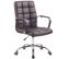 Fauteuil De Bureau Deli En Similicuir Marron