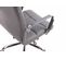 Fauteuil De Bureau Deli En Similicuir Gris