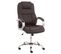 Fauteuil De Bureau Big Apoll Similicuir Marron