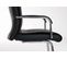 Chaise Cantilever Caro En Similicuir Noir