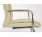 Chaise Cantilever Caro En Similicuir Crème