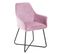 Josie Lot De 2 Chaises De Salle A Manger Rose 58 x 59 x 88 Cm