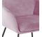 Josie Lot De 2 Chaises De Salle A Manger Rose 58 x 59 x 88 Cm