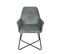 Josie Lot De 2 Chaises De Salle A Manger Gris 58 x 59 x 88 Cm