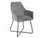 Josie Lot De 2 Chaises De Salle A Manger Gris 58 x 59 x 88 Cm