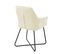 Josie Lot De 2 Chaises De Salle A Manger Beige 58 x 59 x 88 Cm